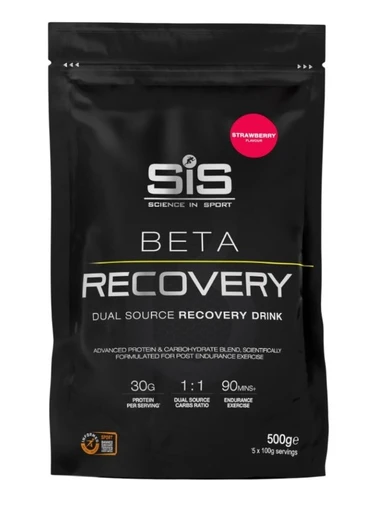 SIS POWDER BETA RECOVERY, вкус Клубника, пакет 500 гр. 
