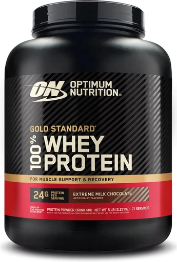 OPTIMUM NUTRITION 100% Whey Gold Standard 2270 гр - молочный шоколад
