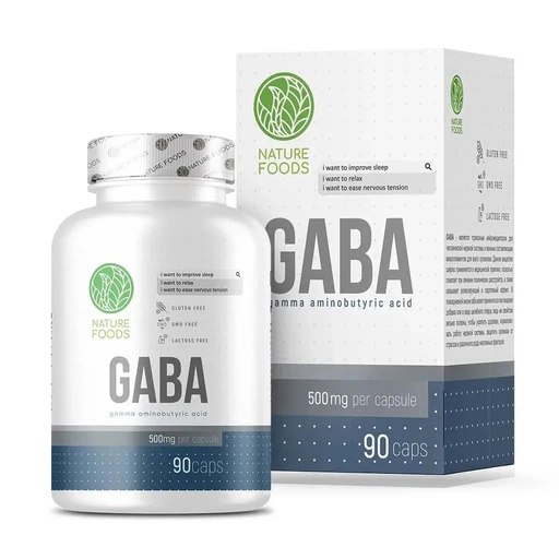 Nature Foods GABA 500 мг 90 капс