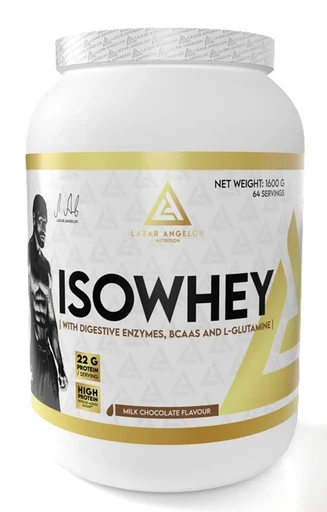 LAZAR ANGELOV ISOWHEY MILK CHOCOLATE 1600 G