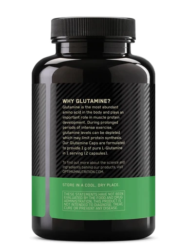 OPTIMUM NUTRITION Glutamine Caps Dietary Supplement 240 капс 