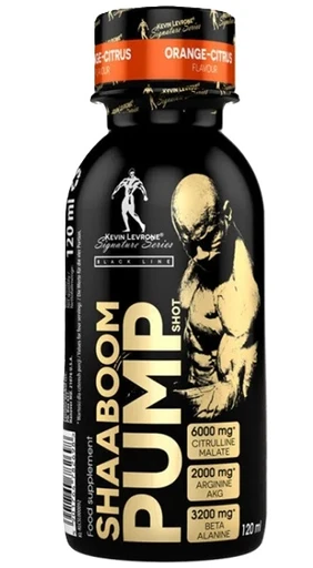 Kevin Levrone Shaaboom Pump Shot 120ml Orange-Citrus