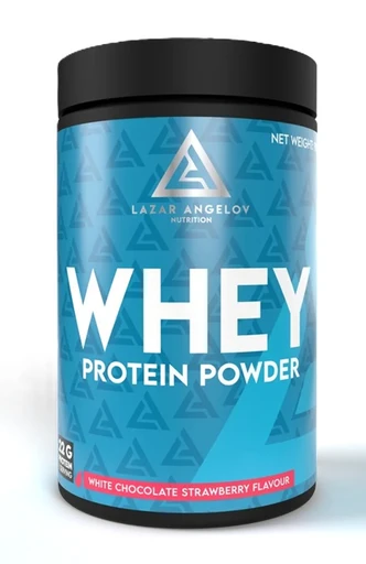 LAZAR ANGELOV WHEY WHITE CHOCOLATE-STRAWBERRY 908 g