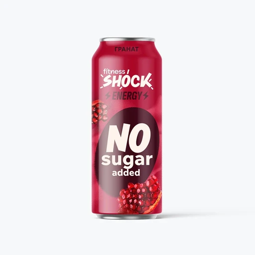 FitnesSHOCK Напиток  Energy 450 мл - гранат 