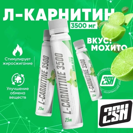 2SN L-Carnitine 3500mg 25 ml (мохито)