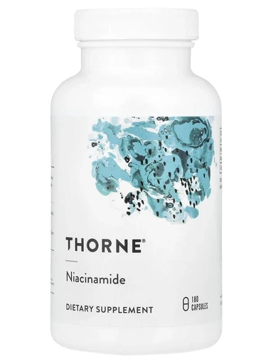 Thorne Research Niacinamide, 180 Capsules