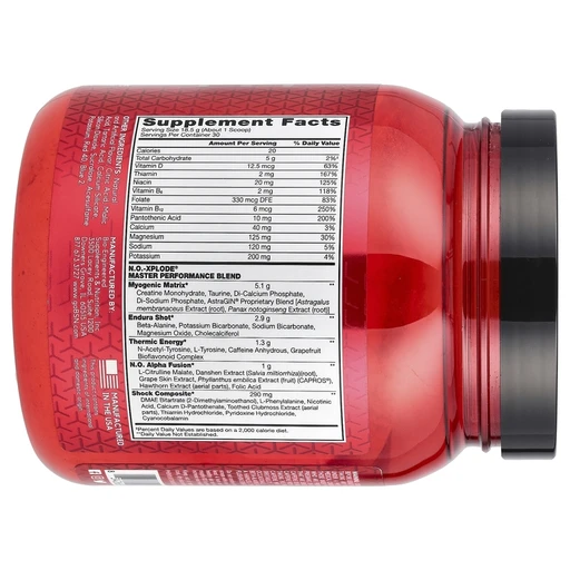 BSN No-Xplode new formula 555 г - голубика 