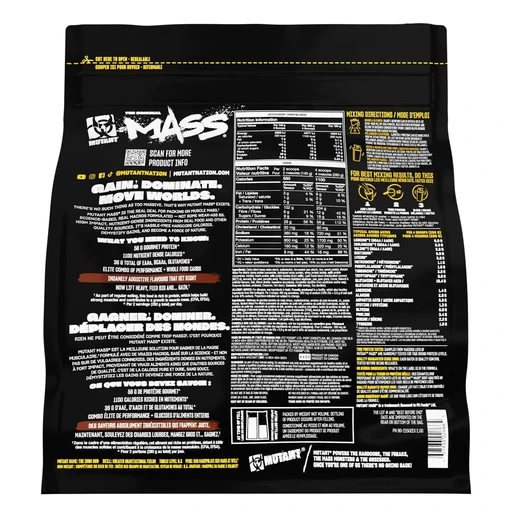 MUTANT Mass 2270 г - тройной шоколад 