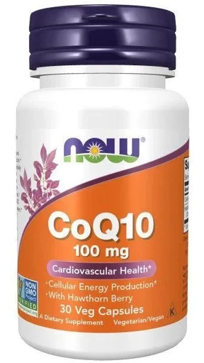 NOW CoQ 10 100 mg 30 vcaps 