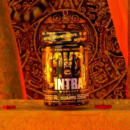 Reckful ® Intra Workout 450g 30 serv (bcaa+hydration+pump) (Green Apple) 