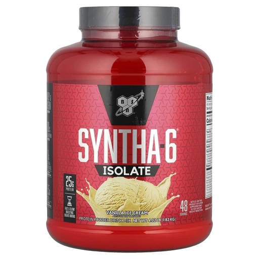 BSN Syntha-6 Isolate 1820г - ванильное мороженое 