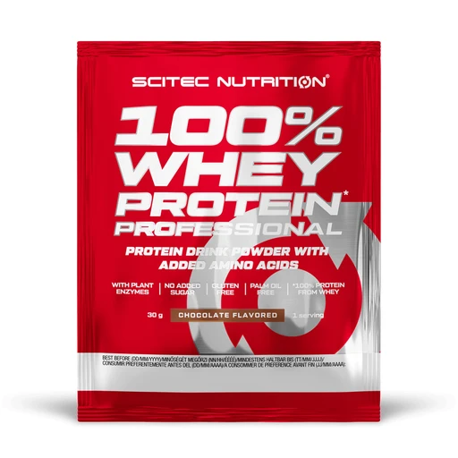 Scitec Nutrition Whey Protein Professional 30 г клубника