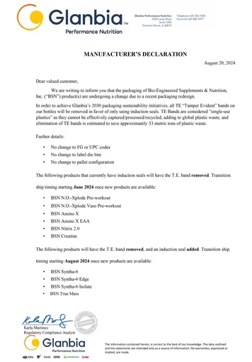 BSN AMINOx 435 г - виноград 