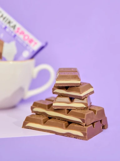 CHIKALAB Молочный шоколад со сливочной начинкой 100 г 