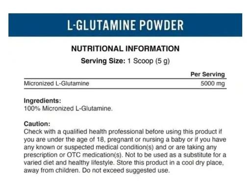 Applied Nutrition L-GLUTAMINE POWDER 250G 