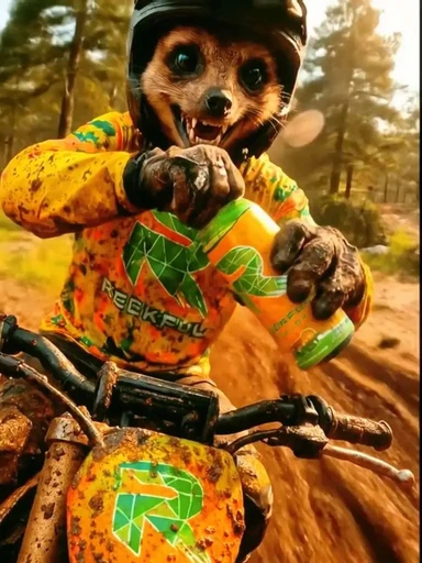 Reckful ® Energy Drink 450ml (Orange blast) 