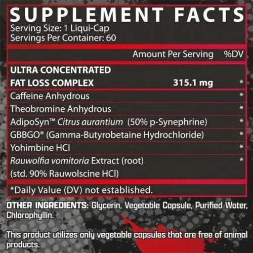 Nutrex Lipo-6 Black Ultra Concentrate, 60 капсул USA! 