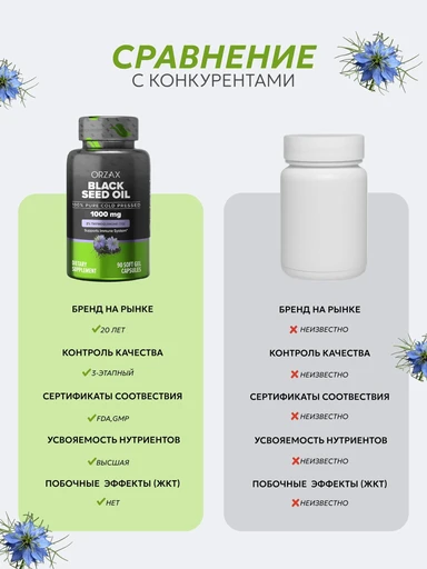 ORZAX BLACK SEED OIL 