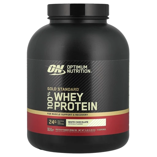 OPTIMUM NUTRITION 100% Whey Gold Standard 2270 гр - белый шоколад 