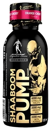 Kevin Levrone Shaaboom Pump Shot 120ml Orange-Cherry