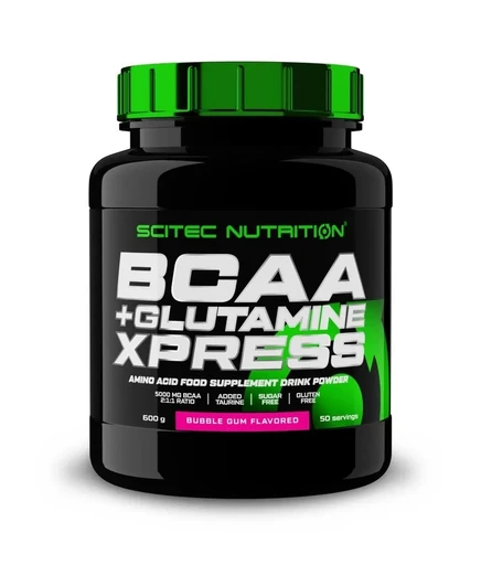Scitec Nutrition  BCAA + Glutamine Xpress (600g вк.бубль_гум)