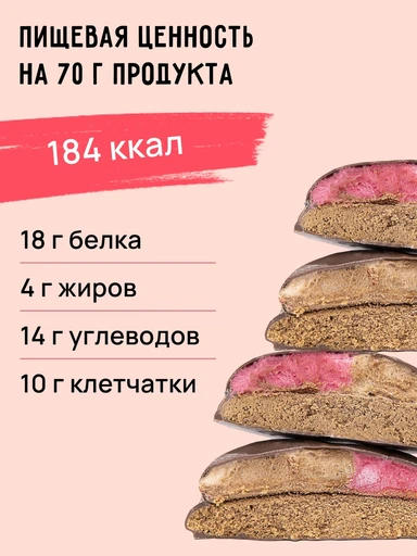 FitKit Protein Cake TWISTED 50 г - ром-гранат 