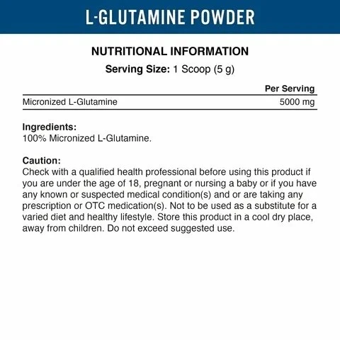 Applied Nutrition L-GLUTAMINE POWDER 500g 