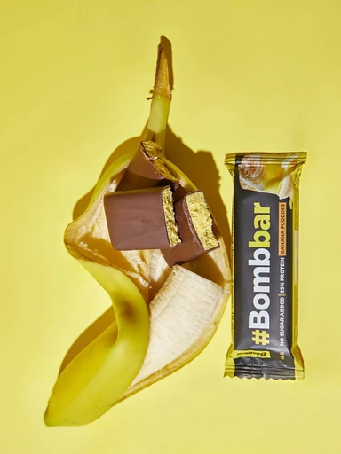 BOMBBAR Батончик глазированный Банановый пудинг 40 гр. 