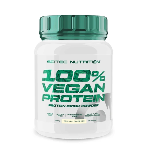 Scitec Nutrition  100% Vegan Protein (1000g, ваниль)