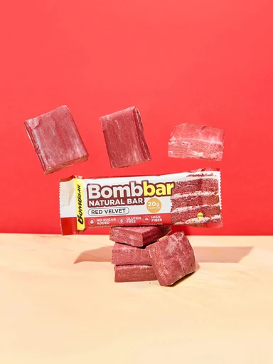 BOMBBAR Батончик неглазированный Красный бархат 60 г 