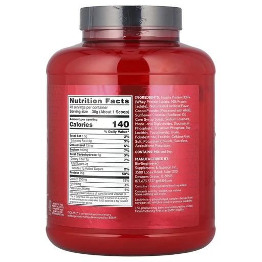BSN Syntha-6 Isolate 1820 г - шоколад 