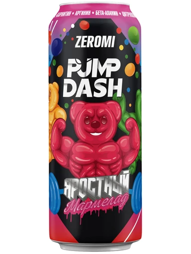 ZEROMI Напиток PMP DASH 450 мл - мармелад