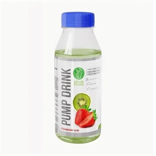 Nature Foods Pump Drink Напиток безалкогольный негазированный Pump complex 240ml (Клубника-киви)