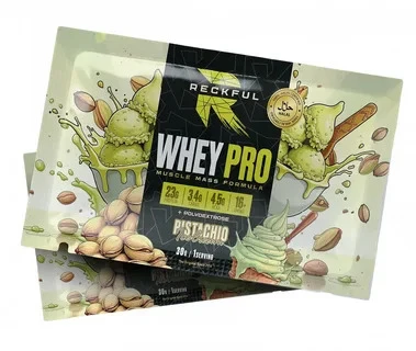 Reckful ® Whey PRO + Polydextrose 1 serv - Фисташка