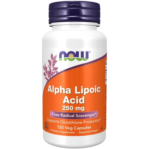 NOW Alpha Lipoic Acid 250 мг 120 Vcaps 