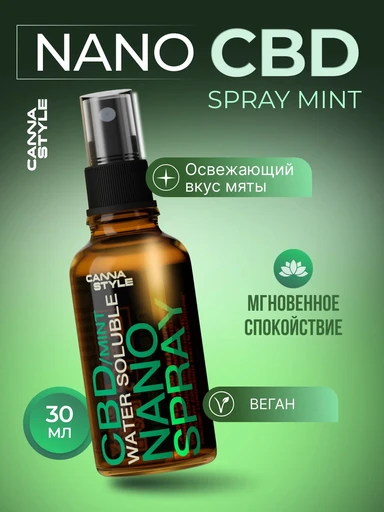 CBD NANO SPRAY MINT(30мл)