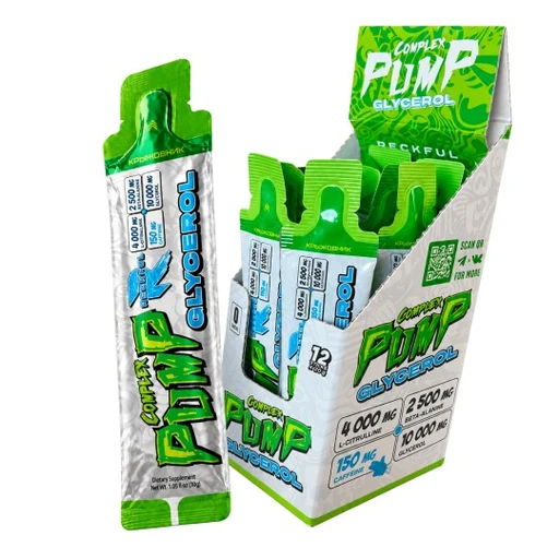 RECKFUL Pump + Glycerol гель 30г - крыжовник