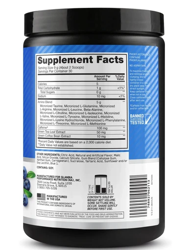 OPTIMUM NUTRITION Amino Energy 270 г - ежевика 