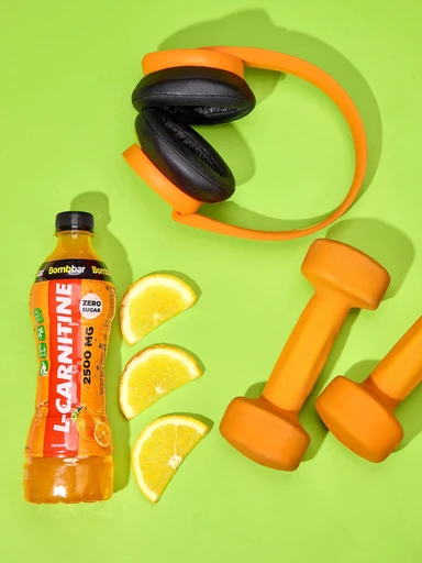 Bombbar Напиток "Л-карнитин со вкусом апельсин" 500 мл 