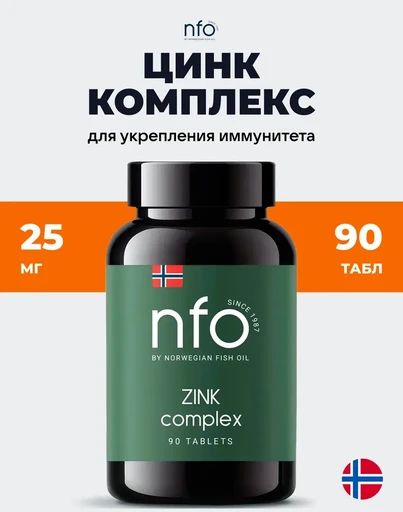 NFO Zinc Complex 90 таб