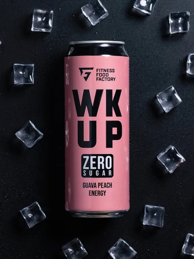 FITNESS FOOD FACTORY Напиток WK UP 450 мл - гуава-персик 