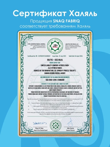 SNAQ FABRIQ Печенье глазированное Шоколадное с фундуком, 35 г 