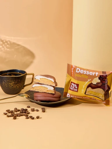 CHIKALAB Печенье глазированное Кофе с маршмеллоу 55 г 