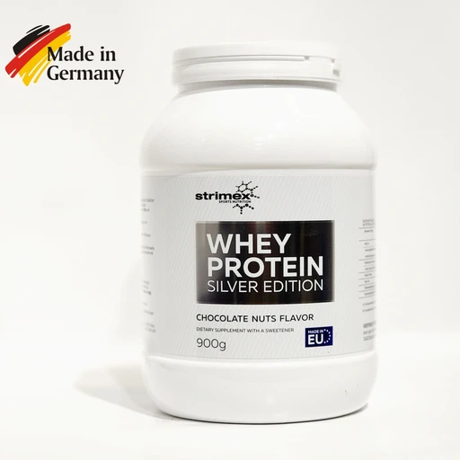Strimex Whey Protein Silver Edition 900 гр. порошок спортивный со вкусом шоколад орех Годно до 25.03.2027