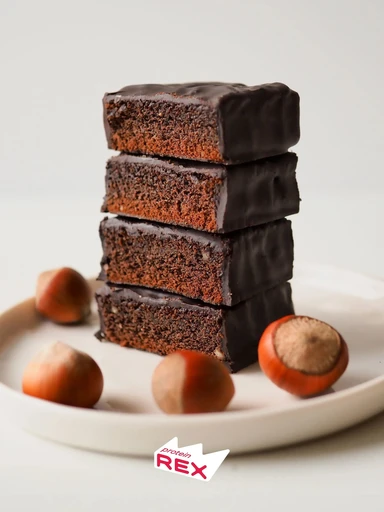 Protein Rex Брауни протеиновое 12*50 г - лесной орех 