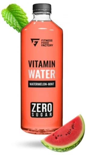 Fitness Food Factory Vitamin water, 0,5 л, Арбуз-мята (новый ШК)