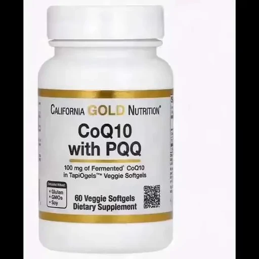California Gold Nutrition CoQ10 with PQQ  60 veg softgels 