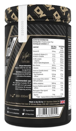 Dorian Yates Nutrition BLOOD&GUTS 380г - мохито 