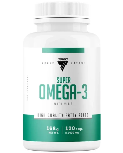 TREC NUTRITION Super Omega-3 120 капс 
