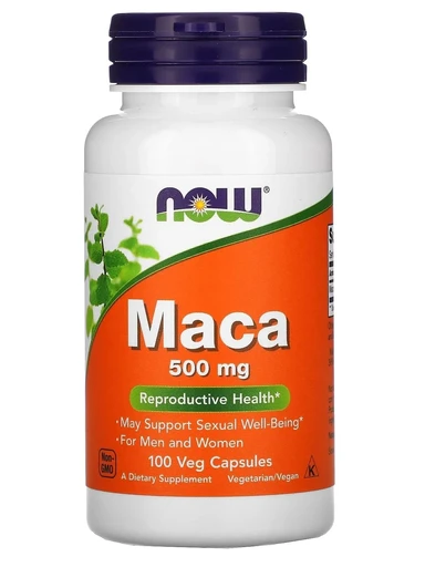 NOW Maca 500 mg 100 caps